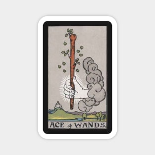 Ace of Wands - Tarot Card Magnet