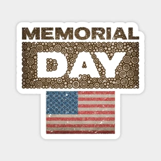 MEMORIAL DAY & FLAG Magnet