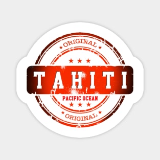 TAHITI Stamp Magnet