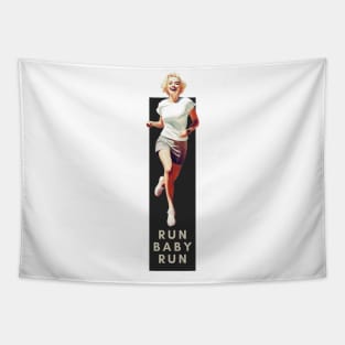 Run Baby Run - Marilyn Monroe Tapestry