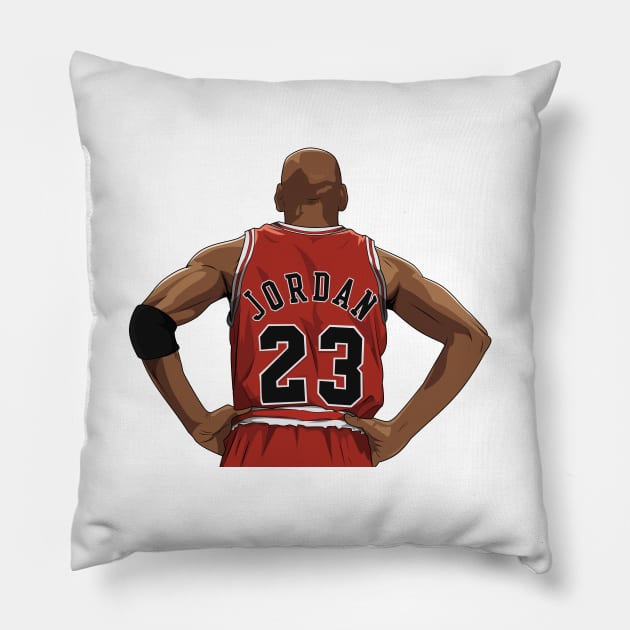 Michael Jordan Pillow by Sgt_Ringo