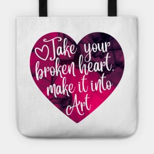 Carrie Fisher Take Your Broken Heart Tote