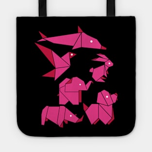 Cute Origami Animals Tote