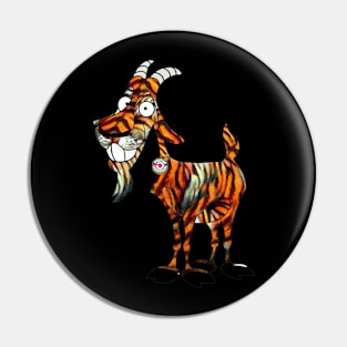 Badass Goat Pin