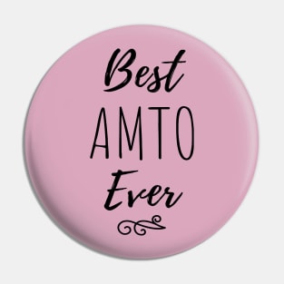 Arabic Best Aunt Amto Ever Pin