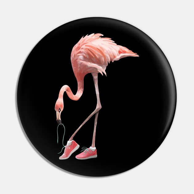 Flamingo and pink shoes Pin by Collagedream