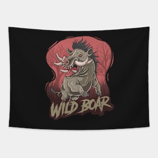 Wild Boar Tapestry