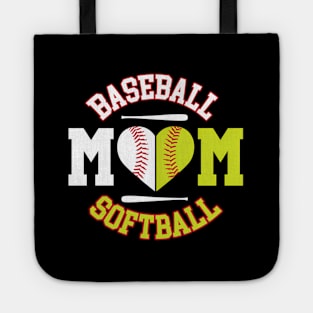 Softball Baseball Mom Ball Mom Tote