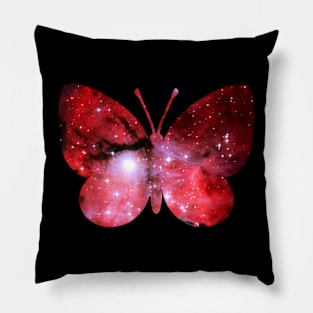 Space Butterfly Pillow