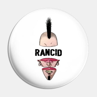 Punk Man Rancid Pin