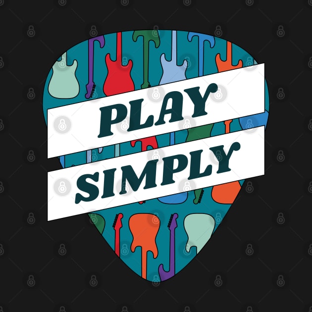 Play Simply Guitar Pick by nightsworthy