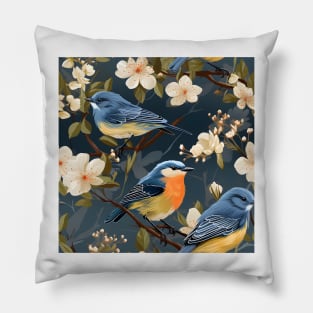 North American Birds - Warbler Pillow