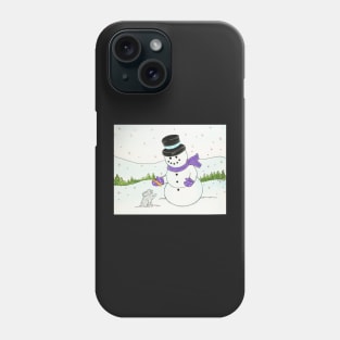 Snowman Phone Case