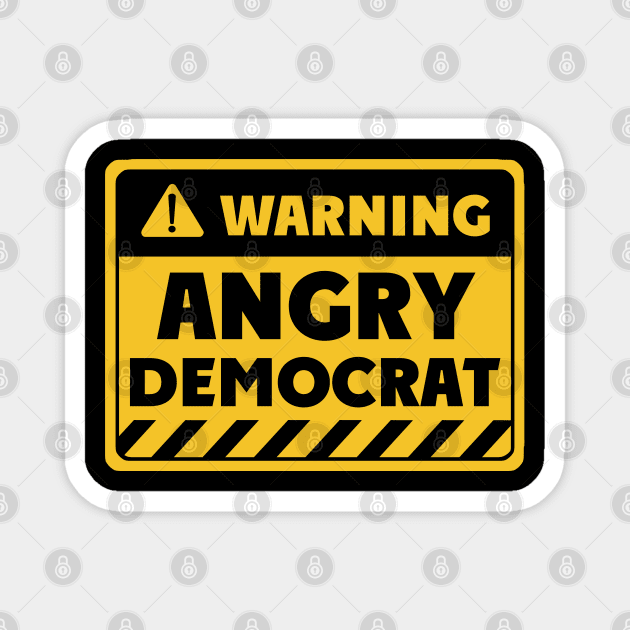 Angry Democrat Magnet by EriEri