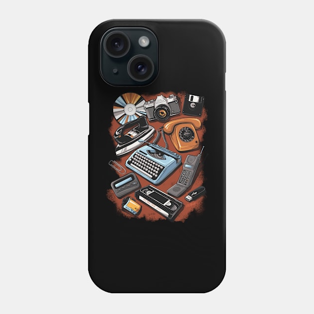 Old Stuff Phone Case by RedBug01