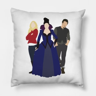 Emma, Regina, and Neal - Once Upon a Time Pillow