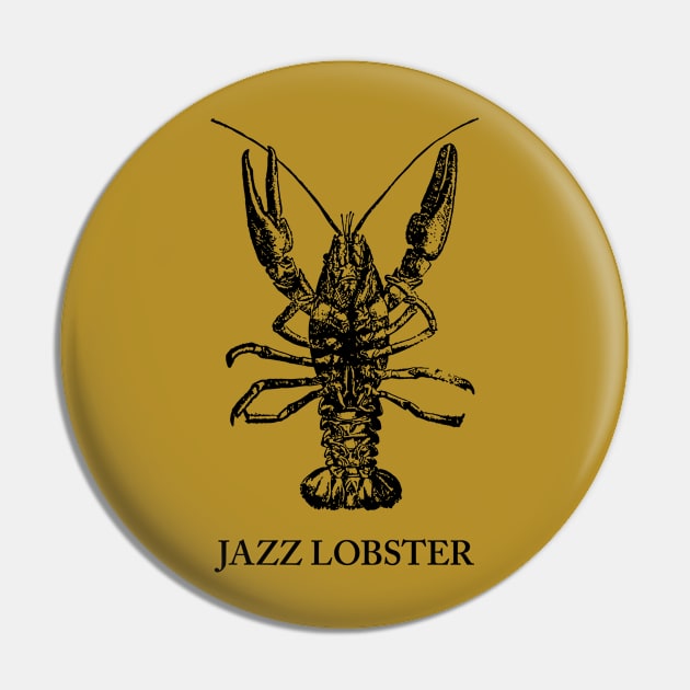 Crawfish Jazz Lobster Pin by AmuseThings