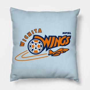 Defunct Wichita Wings - NPSL Soccer 1996 Pillow