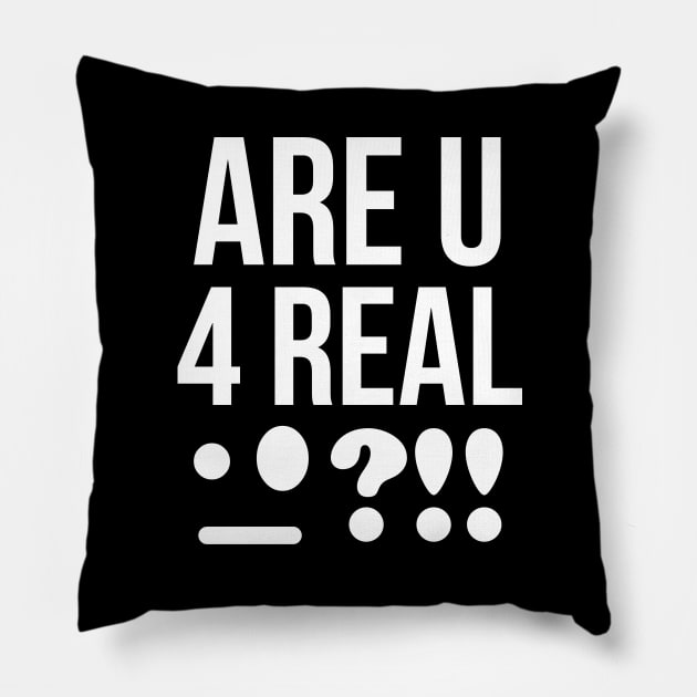 Bruh!!! are you for real?! Pillow by mksjr