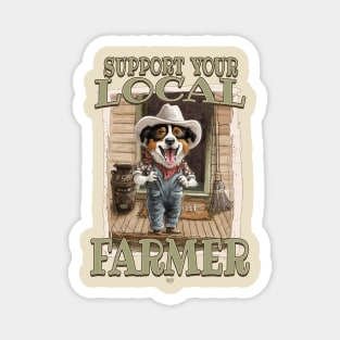 Support Your Local Farmer Magnet