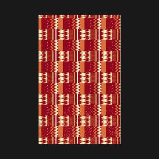 Kwanzaa Africa Pattern - Red T-Shirt