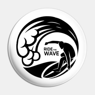 Ride The Wave Pin