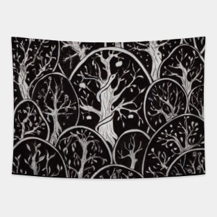 Secret Garden of Eden Tapestry