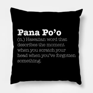 Pana Po’o Pillow