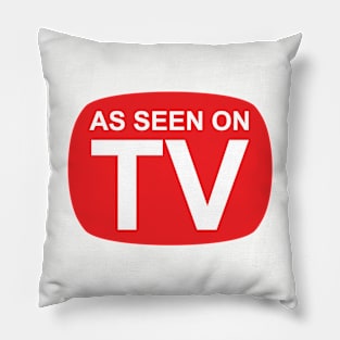 As Seen On TV Logo Pillow