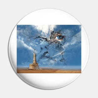 The Sky is the Limit or False Illusions Pin