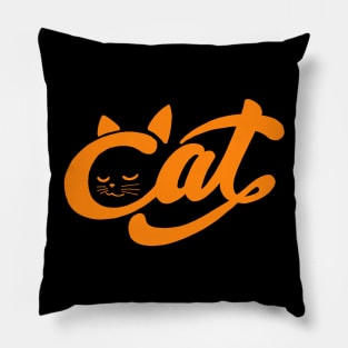 Sleeping Cat Pillow