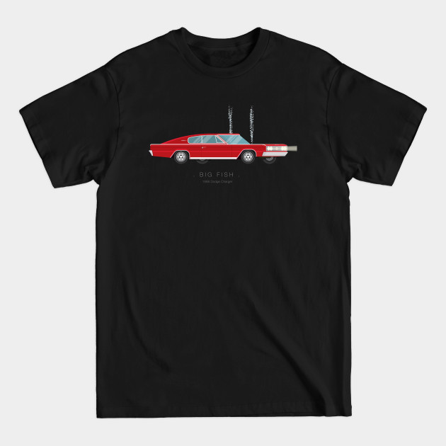 Disover Big Fish - Famous Cars - Vehicle - T-Shirt