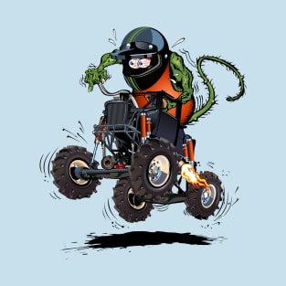 Cartoon monstertruck rat rod T-Shirt