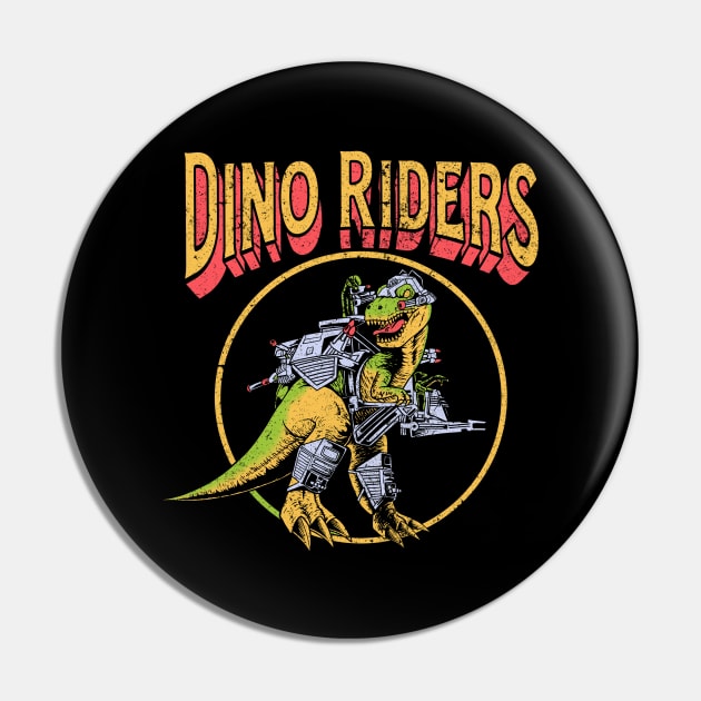 Dino-Riders The Adventure Begins 1988 Pin by asterami