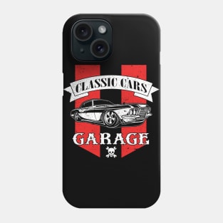 Classic Cars Garage Phone Case