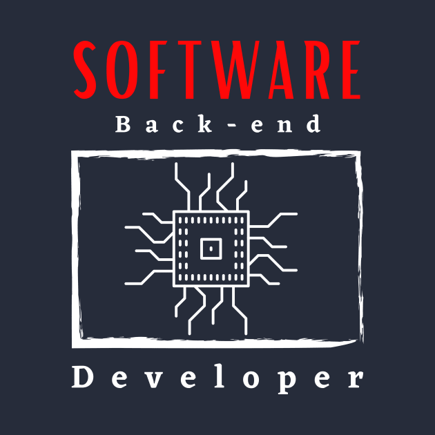 Software Back-End Developer motivational design by Digital Mag Store