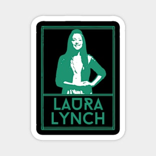 Laura lynch\\retro fan art Magnet