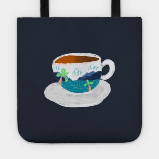 Bay Coffee Cup Tote