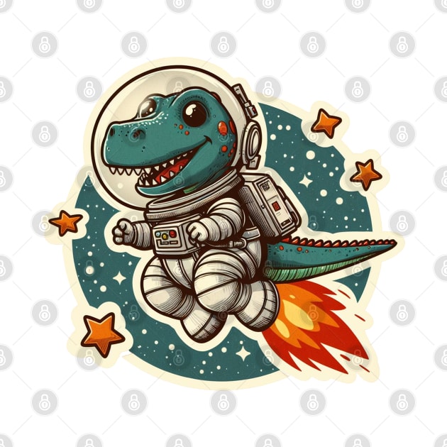 Space Dinosaur by dinokate