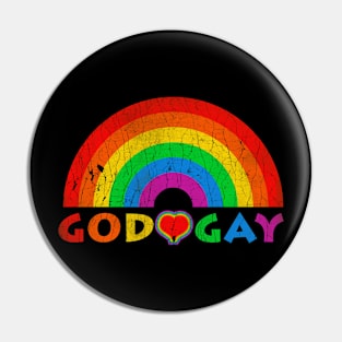 God Loves Gays Pin