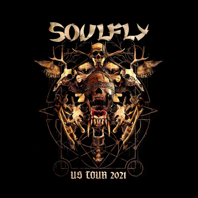 Soulfly 2021 Tour Date by fancyjan