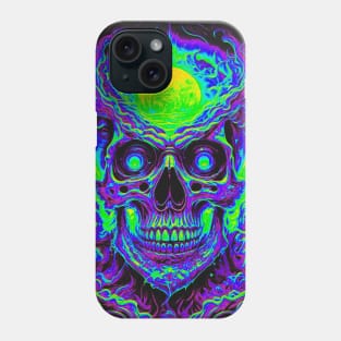 Iridescent Skull | Ritual Skull | Scary Skull | Hardcore Skull Phone Case