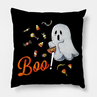 Trick or Treat Ghost Pillow