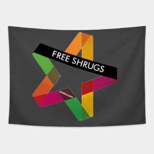 Free Shrugs Tapestry