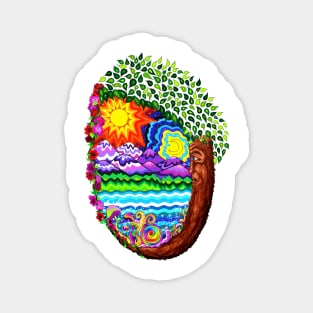 Psychedelic Days Magnet