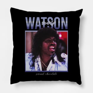 randy watson vintage style Pillow