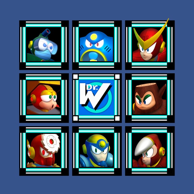 Mega Man 2 3D Stage Select by GunyenTony