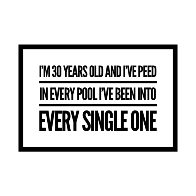 Nick Miller I‘ve peed in every pool by voidstickers