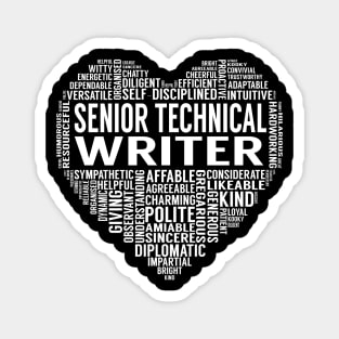 Senior Technical Writer Heart Magnet