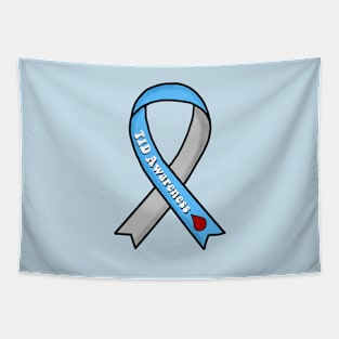 Diabetes Awareness Ribbon Tapestry